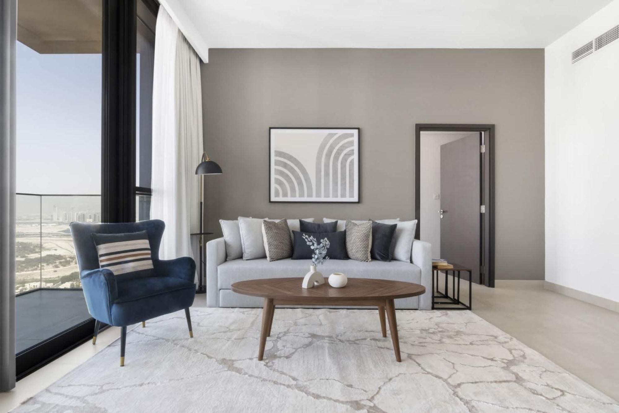 Silkhaus High Floor 2 Bdr In A New Tower Apartment Dubai